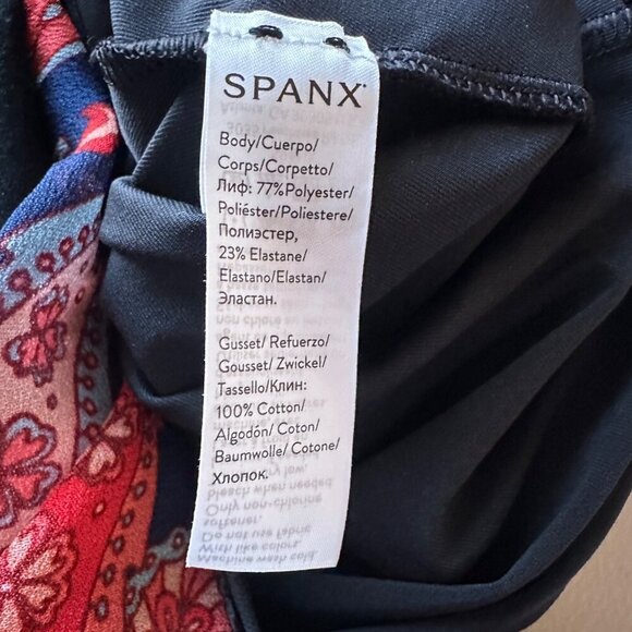 Spanx Suit Yourself Long Sleeve V Neck Bodysuit Womens Size 3X Slimming Shirt - Picture 9 of 10